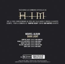 Dark light von - him, cd